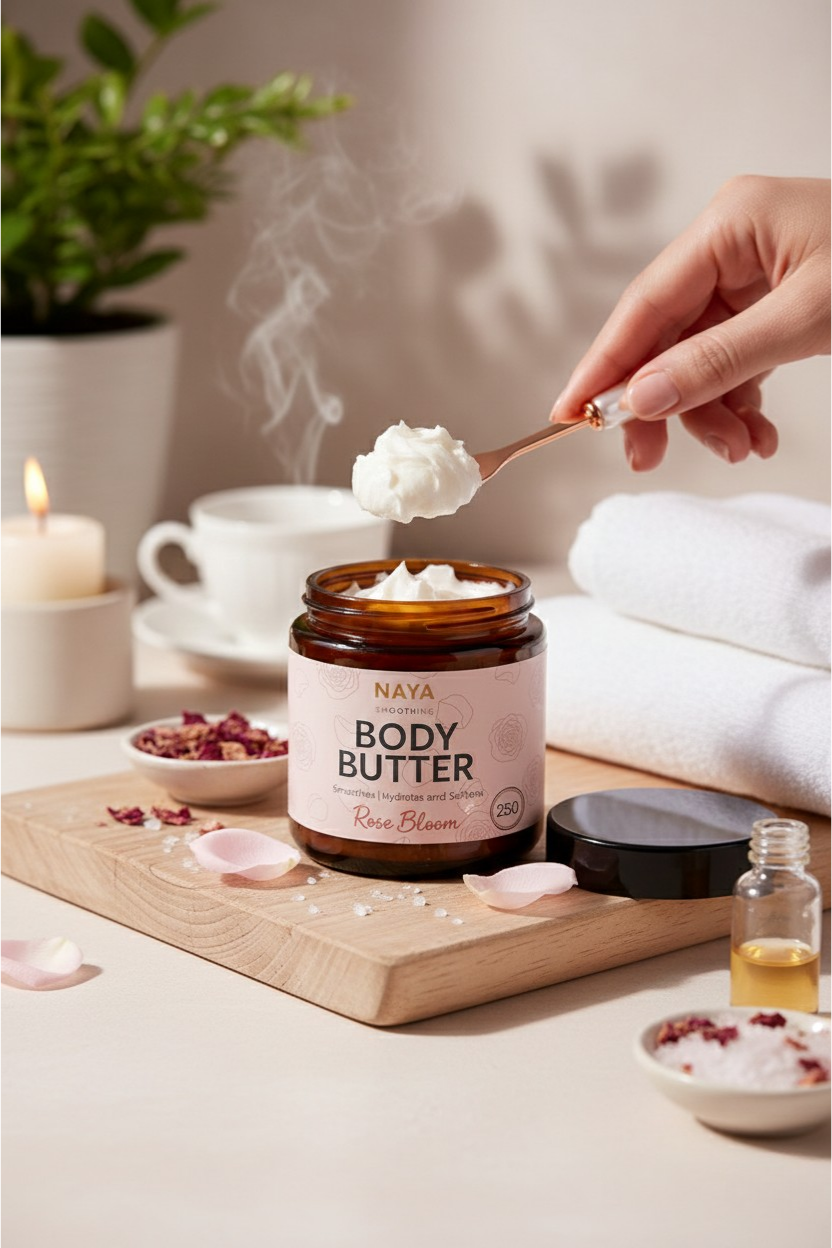 body butter rose bloom 250g body butter rose bloom 250g