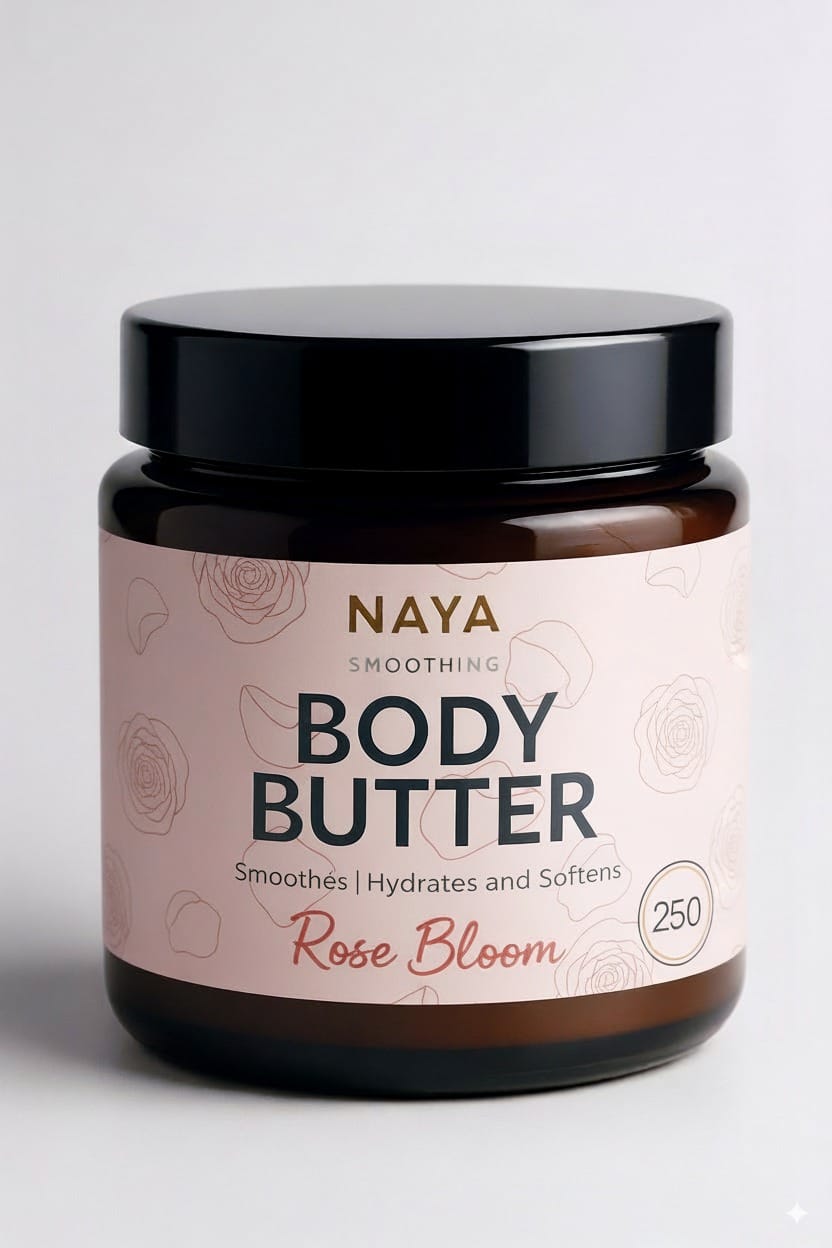 body butter rose bloom 250g body butter rose bloom 250g